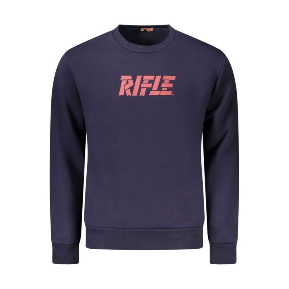 Rifle Blue Cotton Men Men's Sweater